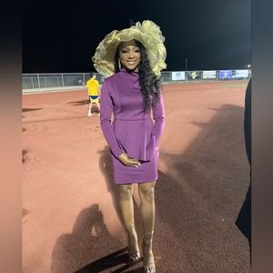 Homecoming Court Dress/Hat